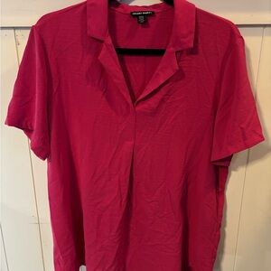 Hilary Radley Vibrant Pink Top